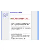 Предварительный просмотр 2 страницы Philips 220X1 (Spanish) Manual Del Usuario