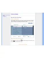 Предварительный просмотр 73 страницы Philips 220XW8 User Manual