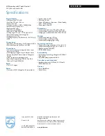 Preview for 3 page of Philips 221E2SB1 Specifications