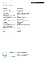 Preview for 3 page of Philips 221EL2SB Specifications