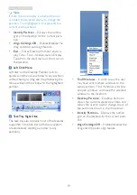 Предварительный просмотр 21 страницы Philips 221P3LPEB/00 User Manual