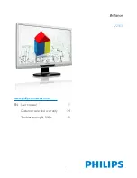 Preview for 1 page of Philips 221S3LCB/00 User Manual