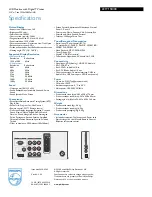 Предварительный просмотр 3 страницы Philips 221T1SB Specifications