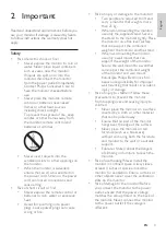 Preview for 5 page of Philips 221TE4L User Manual