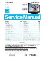 Philips 221TE4LB/55 Service Manual preview