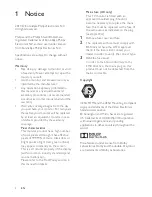 Preview for 4 page of Philips 221TE5 User Manual