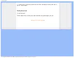 Предварительный просмотр 84 страницы Philips 222E1 User Manual