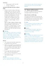 Preview for 4 page of Philips 223S5 User Manual