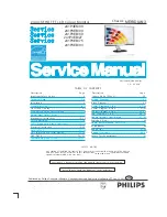 Philips 224EL2SB/00 Service Manual предпросмотр