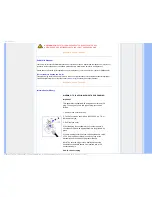 Предварительный просмотр 23 страницы Philips 225B1 Electronic User'S Manual