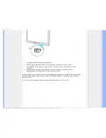 Предварительный просмотр 31 страницы Philips 225B1 Electronic User'S Manual