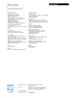 Preview for 3 page of Philips 226CL2SB Specifications