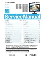 Philips 227E3LHSU/00 Service Manual предпросмотр