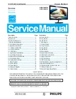 Philips 227E3QSU/69 Service Manual предпросмотр