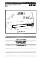 Philips 22AV1150 Manual preview