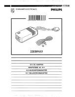 Preview for 1 page of Philips 22ER9153 Operating Instructions Manual