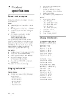 Preview for 48 page of Philips 22HFL3007D User Manual