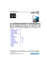 Preview for 1 page of Philips 22HFL3008D/12 Service Manual