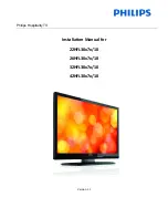 Предварительный просмотр 66 страницы Philips 22HFL30x7x/10 series Installation Manual