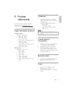 Preview for 42 page of Philips 22HFL3381D/10 User Manual