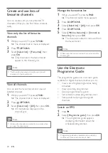 Preview for 24 page of Philips 22PDL49 Series User Manual