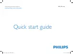 Philips 22PDL4906H/58 Quick Start Manual preview