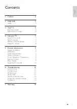 Preview for 3 page of Philips 22PFA54 3 Series User Manual