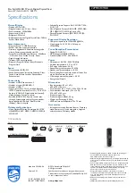 Preview for 3 page of Philips 22PFH4109 Specifications