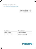 Philips 22PFL2978H/12 User Manual preview