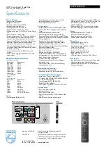 Preview for 3 page of Philips 22PFL3404H/12 Specifications