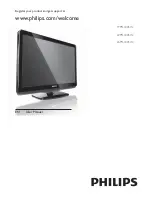 Preview for 1 page of Philips 22PFL3405 User Manual