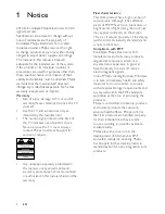 Preview for 4 page of Philips 22PFL3405 User Manual