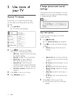 Preview for 14 page of Philips 22PFL3405 User Manual