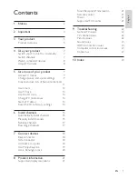 Preview for 2 page of Philips 22PFL3409 User Manual