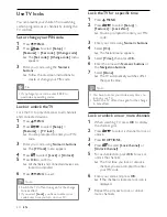 Предварительный просмотр 22 страницы Philips 22PFL3415H/60 User Manual