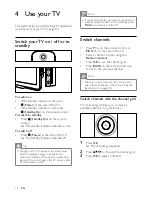 Preview for 12 page of Philips 22PFL3805H User Manual