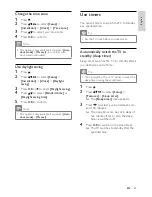 Preview for 27 page of Philips 22PFL3805H User Manual