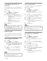 Preview for 28 page of Philips 22PFL3805H User Manual