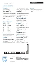 Preview for 3 page of Philips 22PFL5403D Specifications