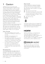 Предварительный просмотр 4 страницы Philips 22PFT54 3 Series User Manual