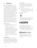 Preview for 4 page of Philips 22PFT5403S/70 User Manual