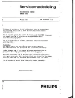 Preview for 22 page of Philips 22RH544 /50r/65r/79r Service Manual