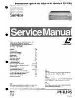 Preview for 1 page of Philips 22VP380 Service Manual