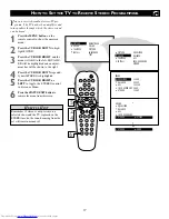 Предварительный просмотр 17 страницы Philips 23-LCD HDTV MONITOR FLAT TV CRYSTAL CLEAR III 23PF9945-37B Directions For Use Manual