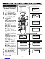 Предварительный просмотр 57 страницы Philips 23-LCD HDTV MONITOR FLAT TV CRYSTAL CLEAR III 23PF9945-37B Directions For Use Manual