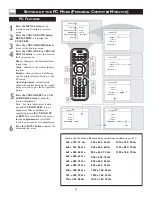 Предварительный просмотр 56 страницы Philips 23-LCD HDTV MONITOR FLAT TV DIGITAL CRYSTAL CLEAR 23PF9976I User Manual