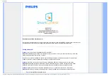 Предварительный просмотр 72 страницы Philips 230CI User Manual