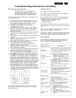 Предварительный просмотр 9 страницы Philips 230E1HSB Service Manual