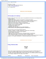 Предварительный просмотр 44 страницы Philips 230W5VS User Manual