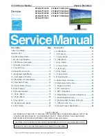 Philips 231B4LPYCB/00 Service Manual предпросмотр